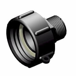 Adapter til palletank, 1" rørgevind